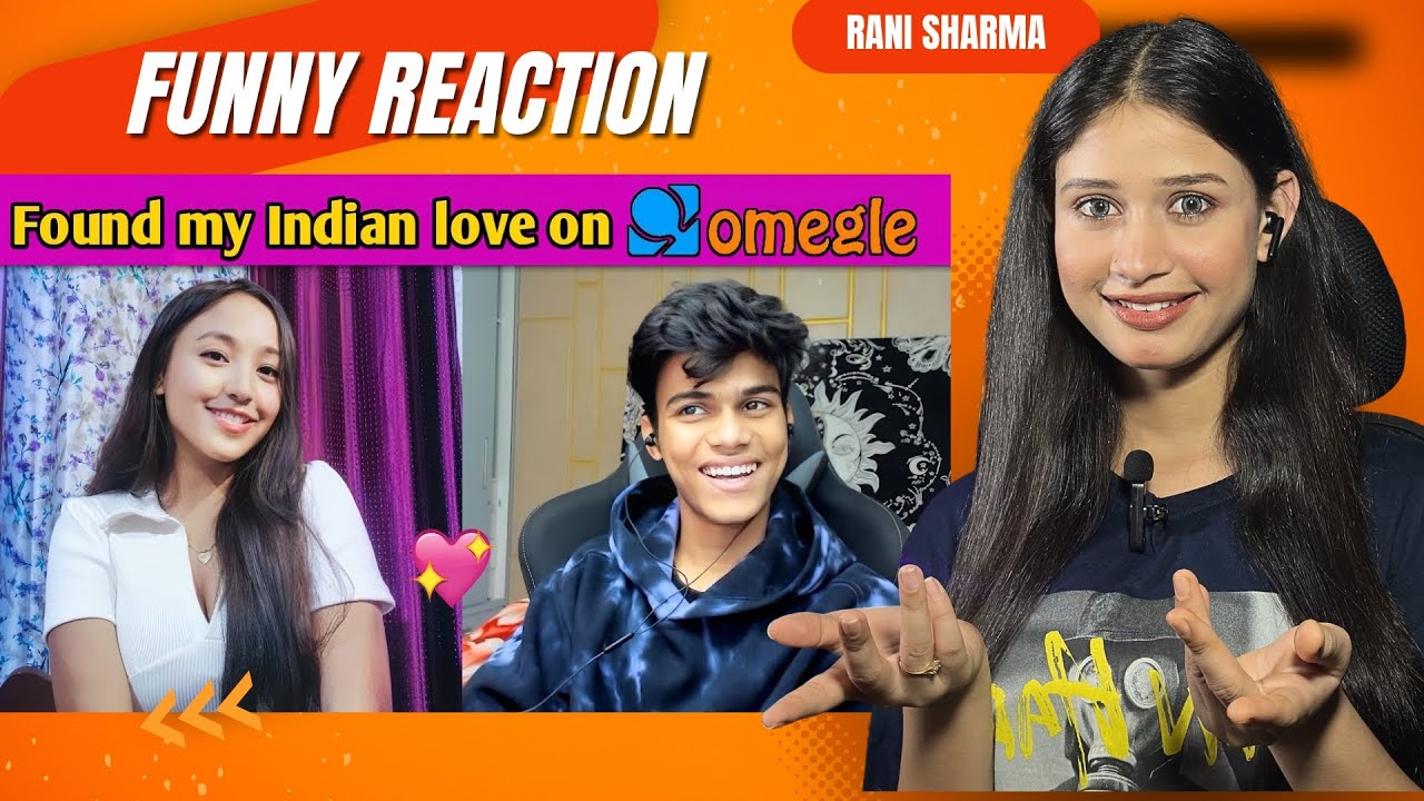 ADARSH SINGH OMEGLE | RANI SHARMA | FUNNY REACTION |