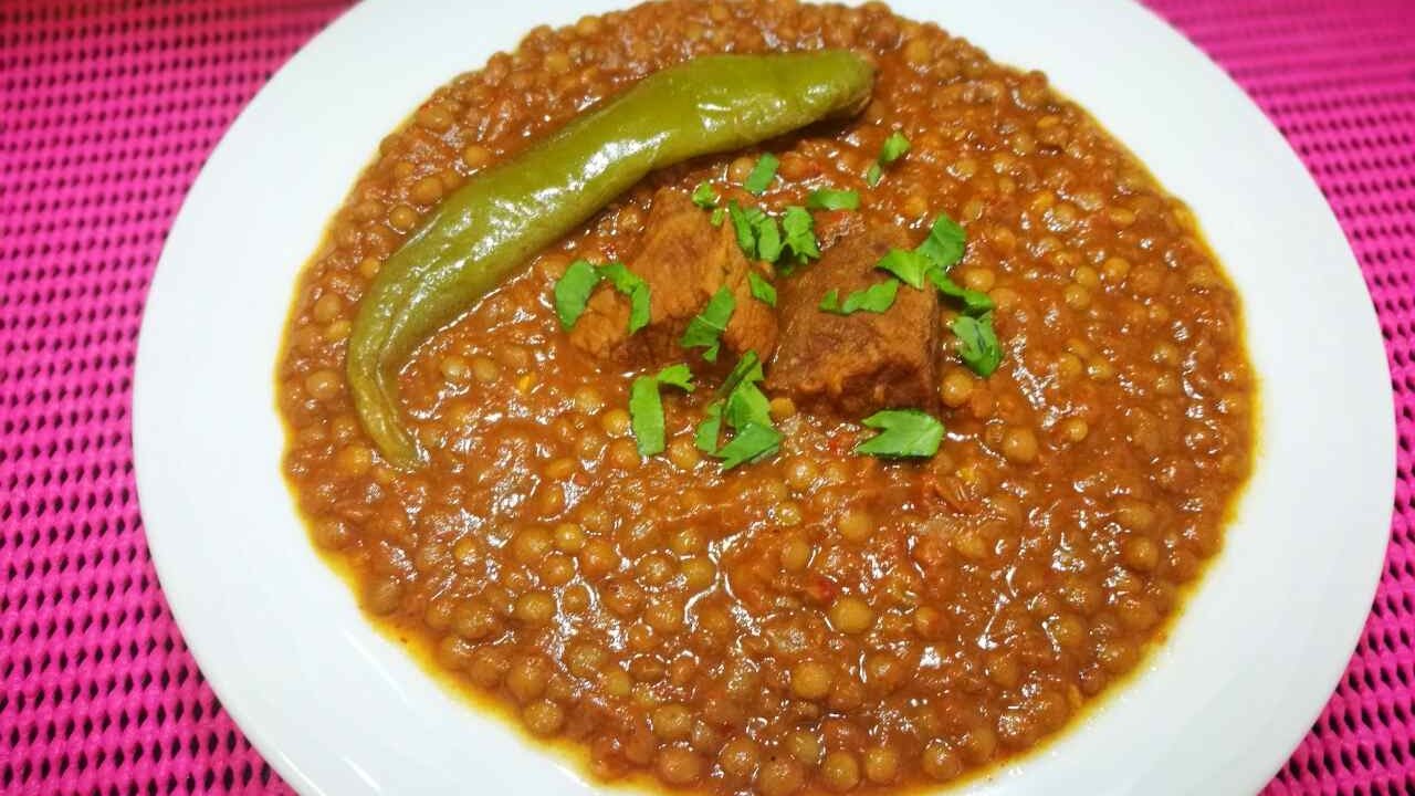 مرقة عدس/ Mar9et 3das / Ragoût de Lentilles Tunisien