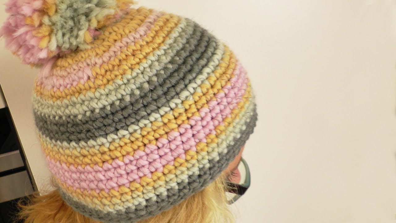 Winter Mütze Häkeln | 1 Knäul - 1 Mütze | Super einfache Anleitung mit Bommel | Rico Design
