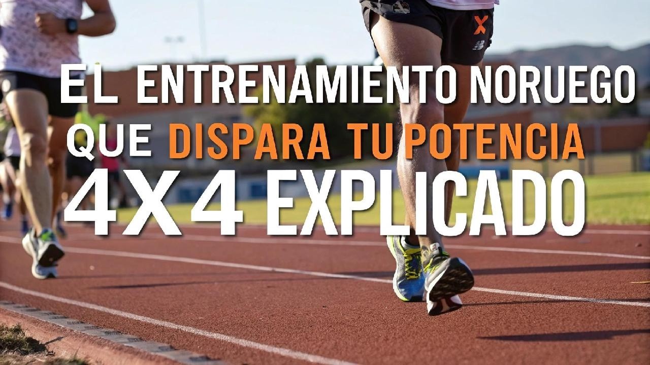 🔑 ROMPE tus LÍMITES en RUNNING: el protocolo 4×4 noruego