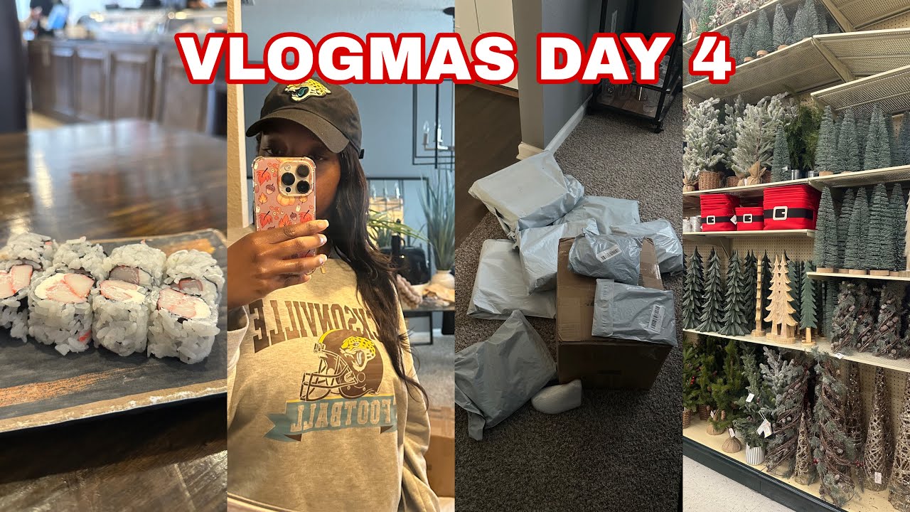 Vlogmas, день 4! | Суши-свидание в одиночку + Шейн Хаул