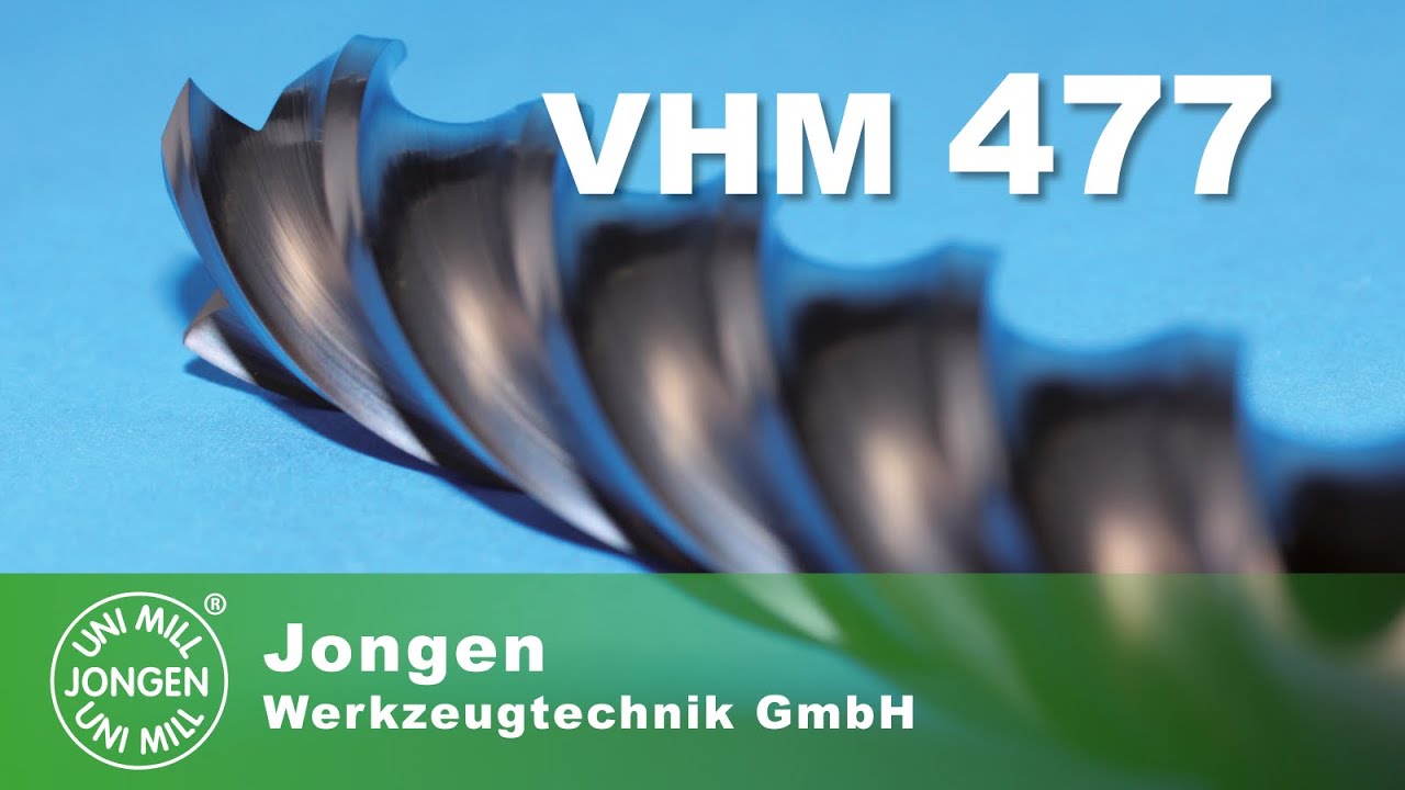 Jongen UNI-MILL Solid Carbide VHM 477