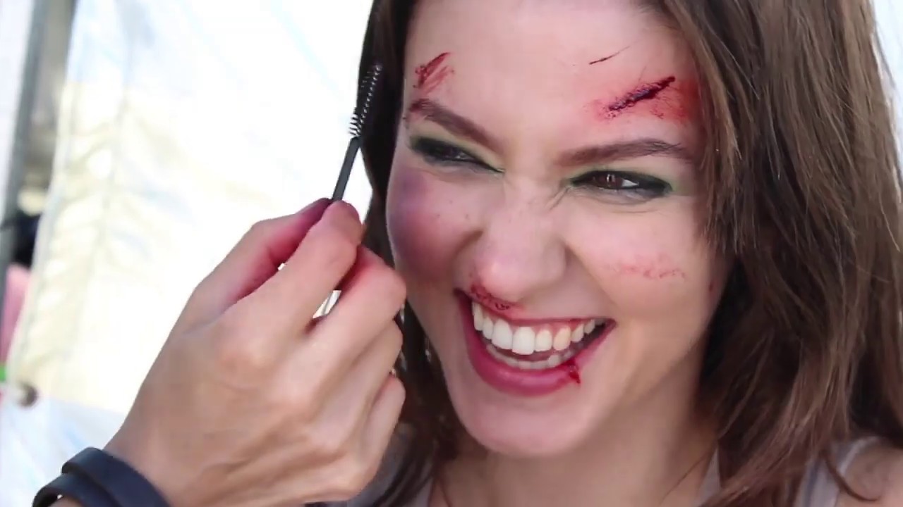 Meg Myers- Curbstomp video behind the scenes