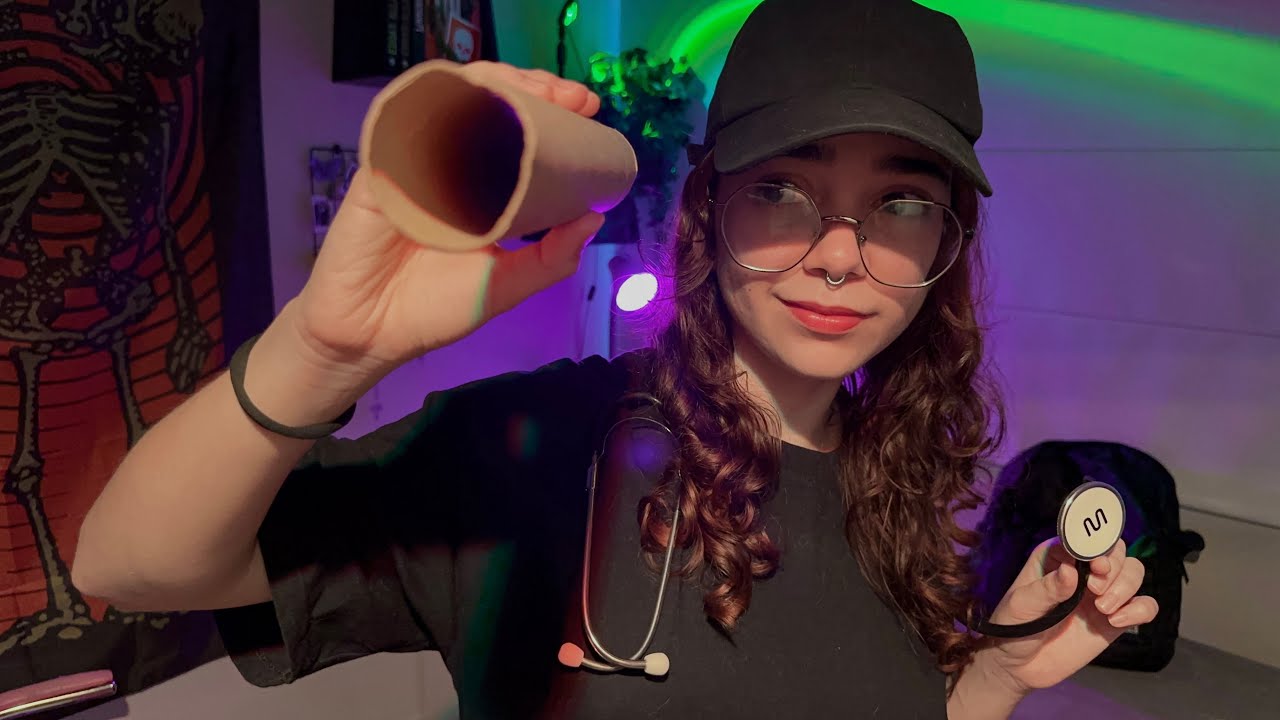 ASMR | Exame dos nervos cranianos mas tem algo errado