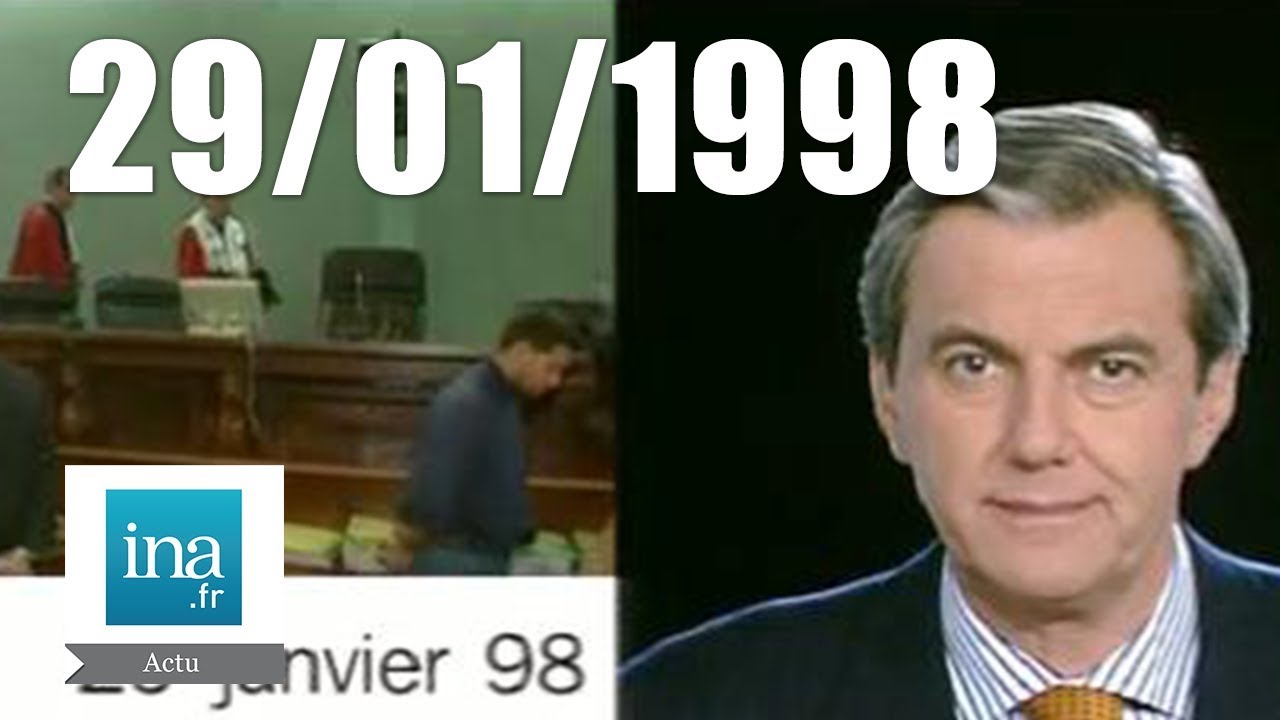 20h France 2 du 29 janvier 1998 | Rebondissement dans l'affaire Maurice Papon | Archive INA