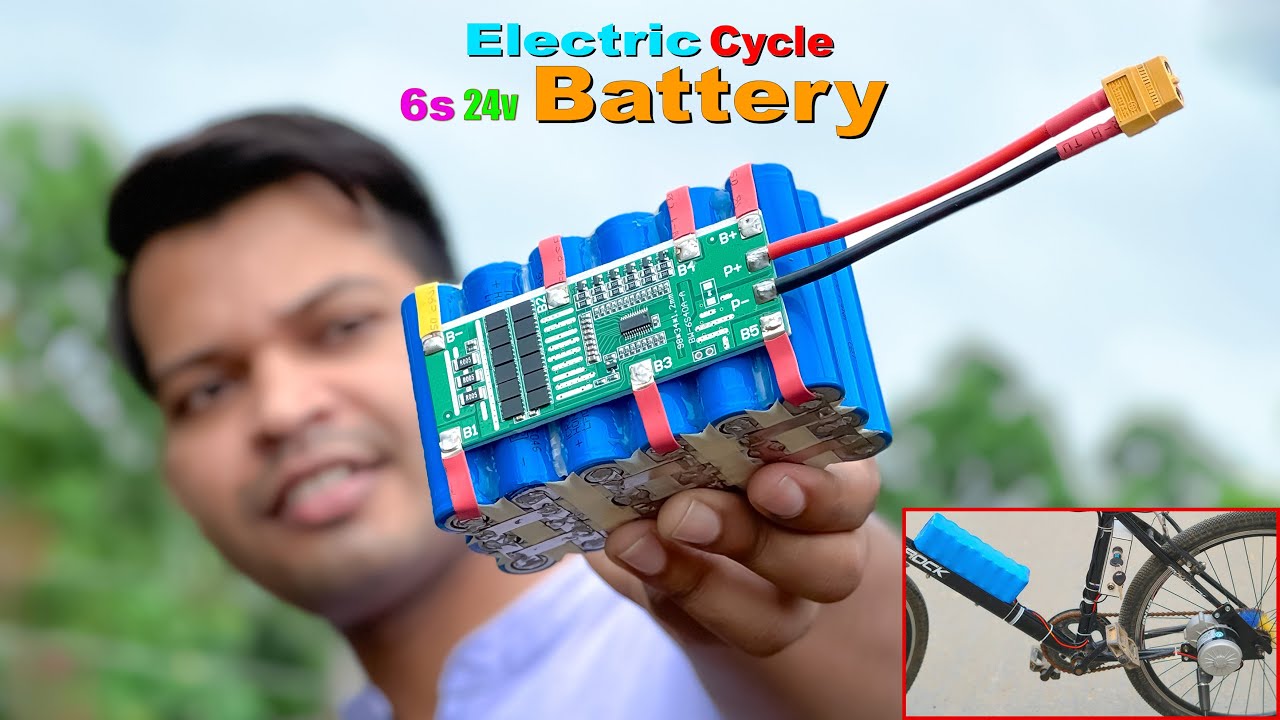 How To Make Electric Cycle Battery || घर पर Lithium Battery Pack कैसे बनाए