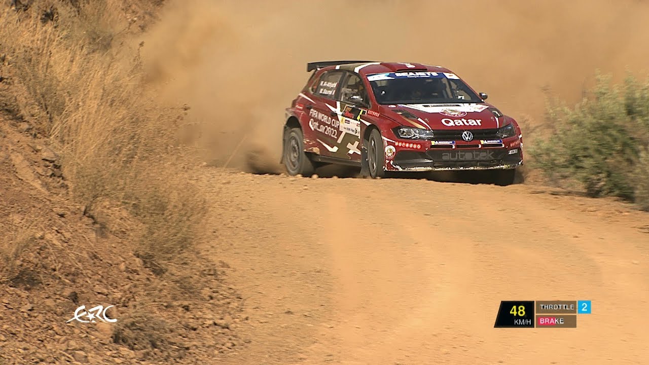 Cyprus Rally 2019 - Nasser Al-Attiyah on SS5 with data