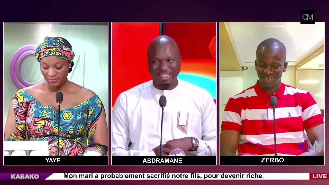 OM LIVE : #kabako / Mon mari a probablement sac*rifié notre fils, pour devenir ric