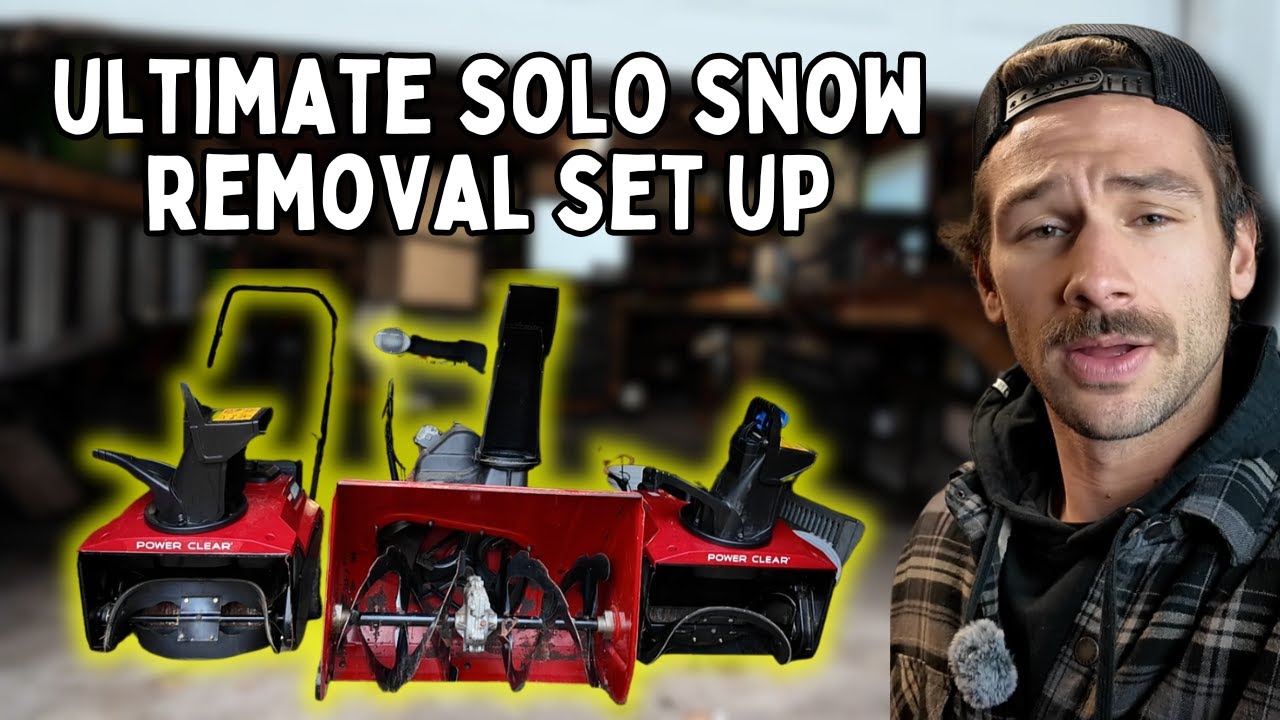 This Snow Removal Setup Makes Solo Work a Breeze | SMALL RESIDENTIAL PROPERTIES