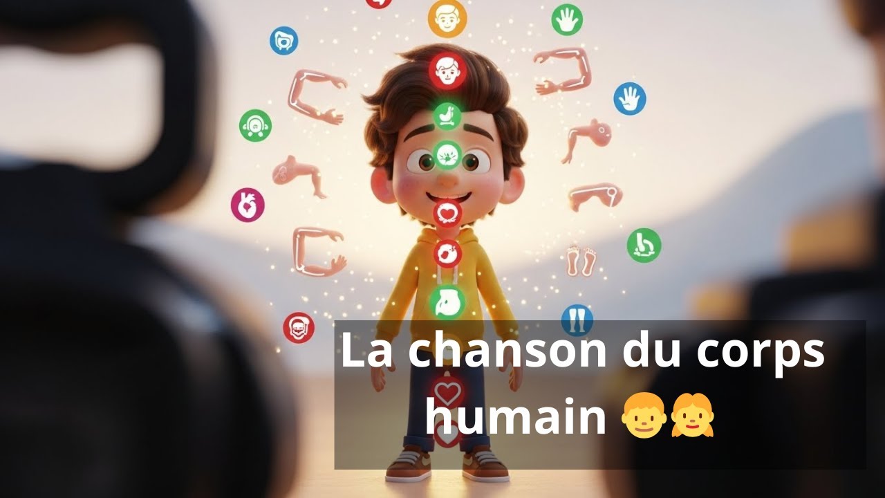 Apprends les parties du corps en chantant