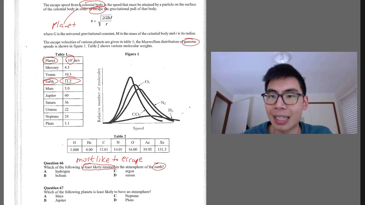How to break down a GAMSAT S3 question