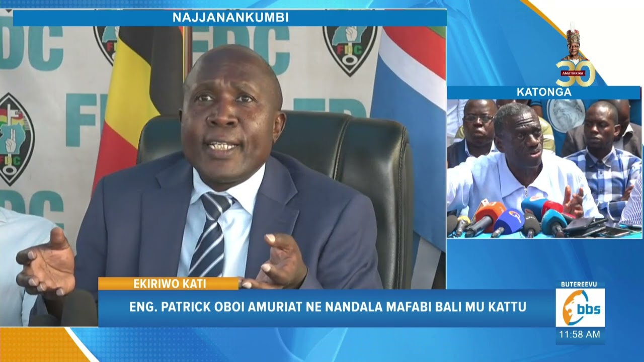 Nandala Mafabi aleese obujulizi obulaga engeri Ssemujju Nganda gy’afuna mu gavumenti