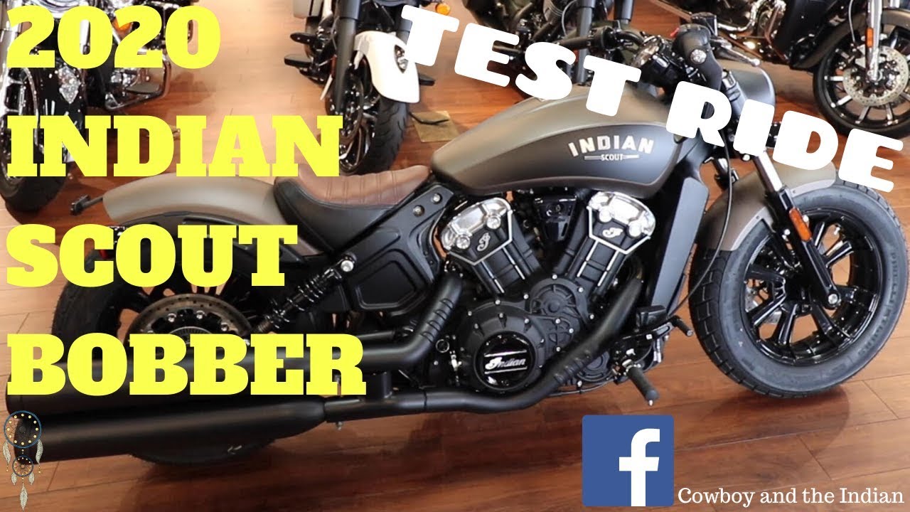 2020 Indian Scout Bobber Test Ride