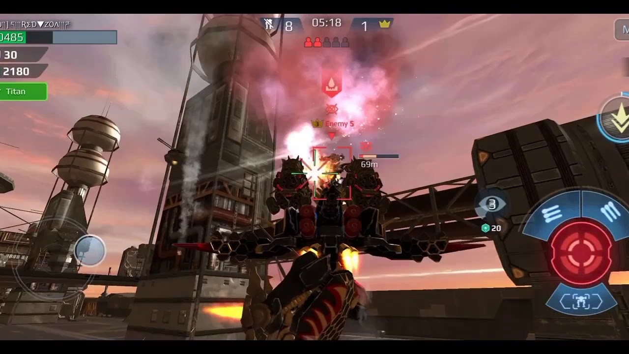 I hav powercells - FREEEZZZIING CARRIER- Ao Jun [SINISTER GLACIER MK2] - WAR ROBOTS -🤟
