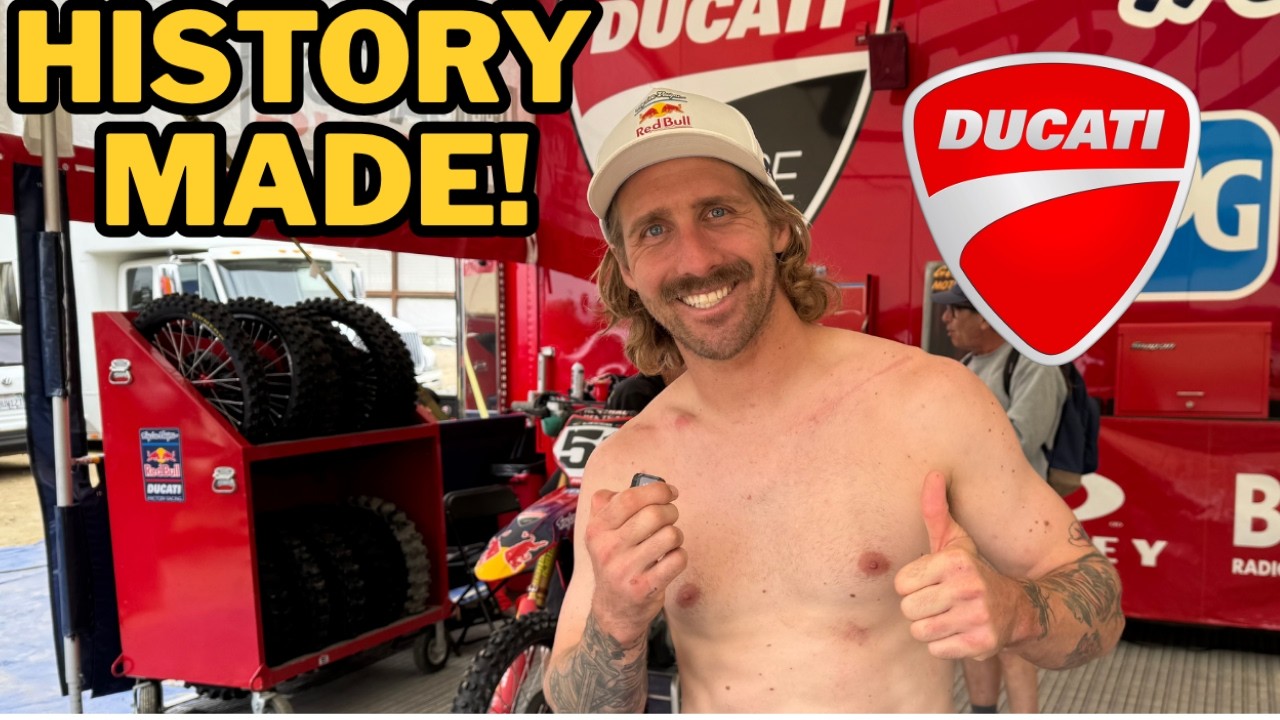 Мечта сбылась для Ducati! Сообщаем Трою Ли, что его команда вошла в историю!