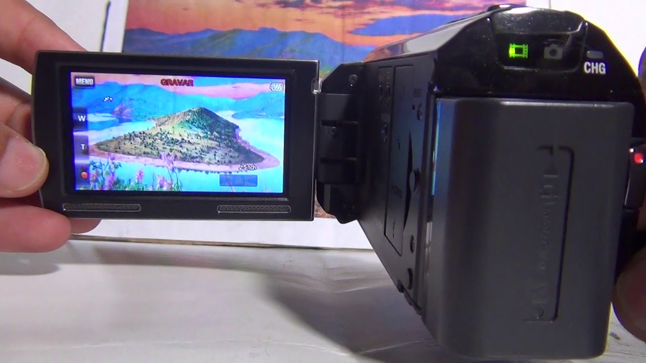 filmadora sony hdr pj260