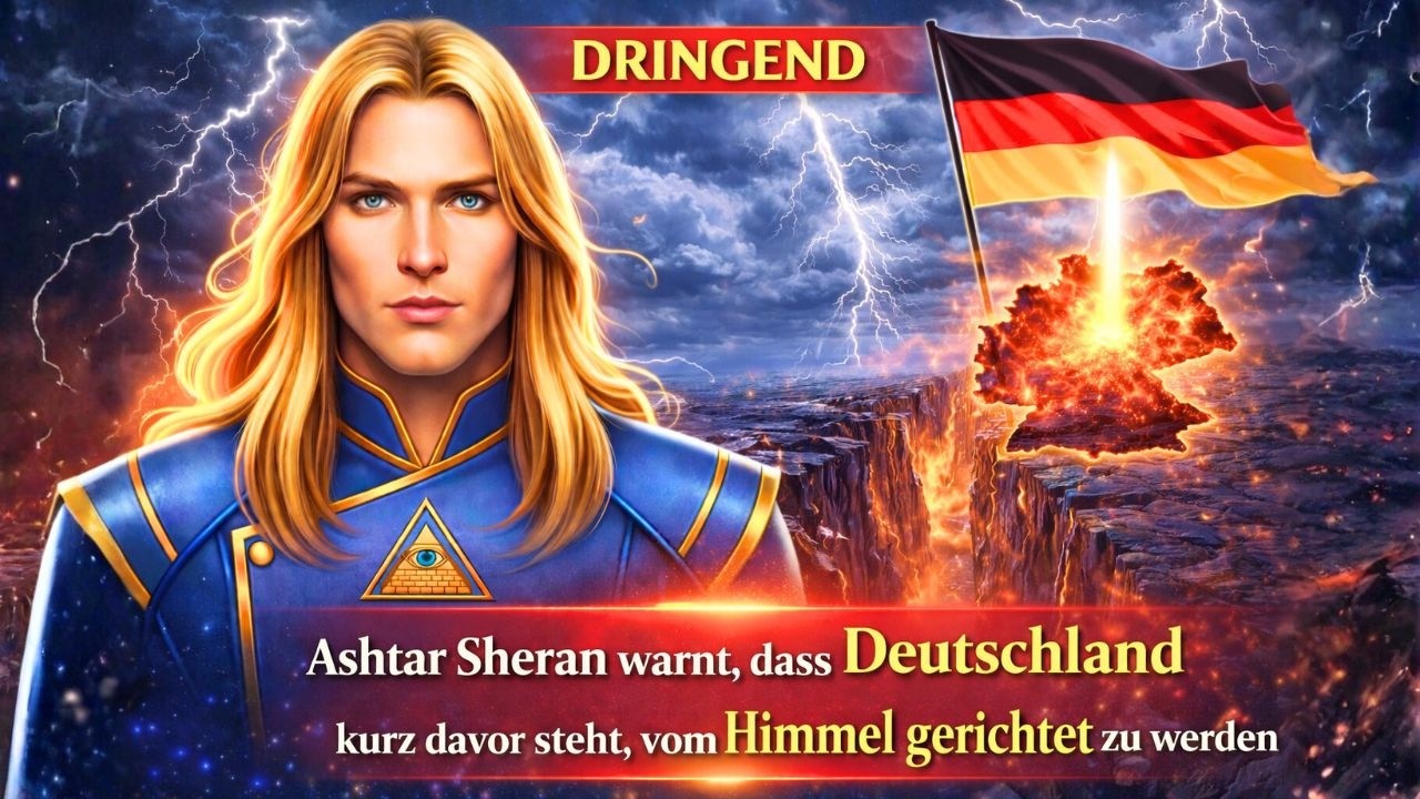 DRINGEND: Ashtar Sheran warnt, dass Deutschland kurz davor steht, vom Himmel gerichtet zu werden