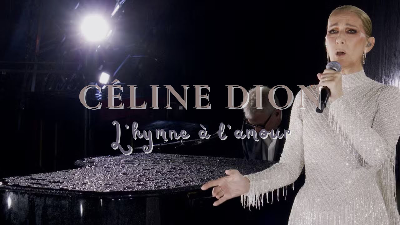 Céline Dion - L'hymne à l'amour (letra en español/français)