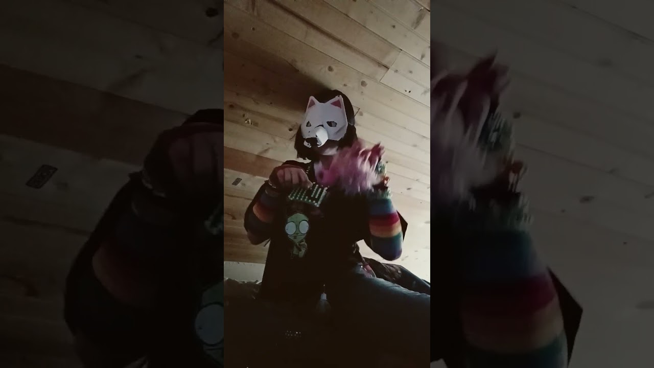 just a wolf dancing 