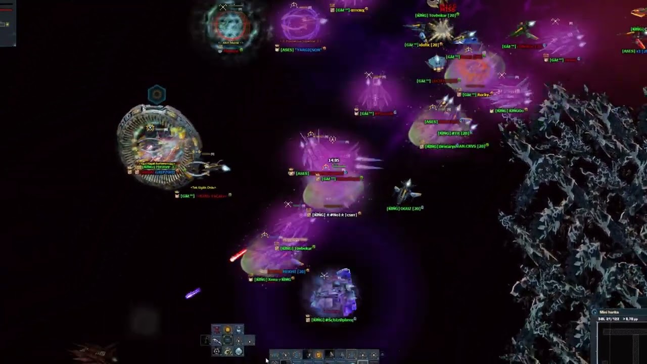DARKORBİT | TR 2-3 ACI GERÇEKLER Via. #No1 #KING #GAL #ASES #CSRT #darkorbit