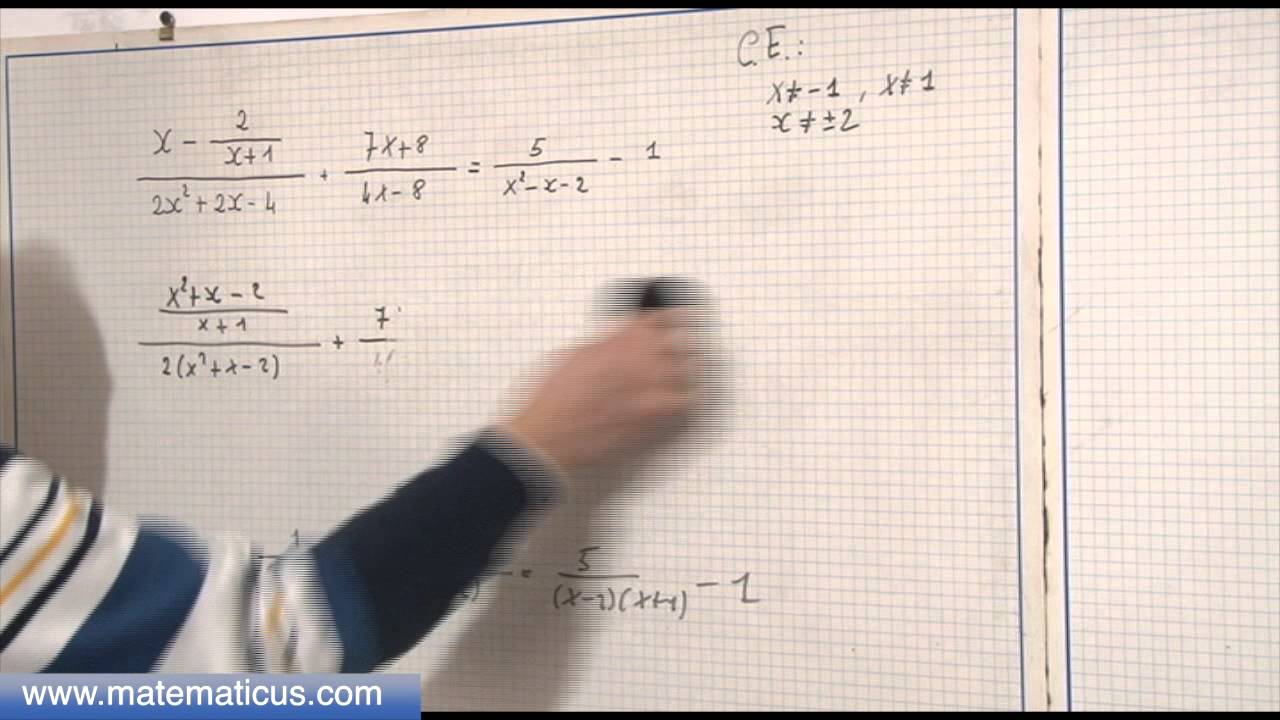 Equazione fratta e condizioni di esistenza