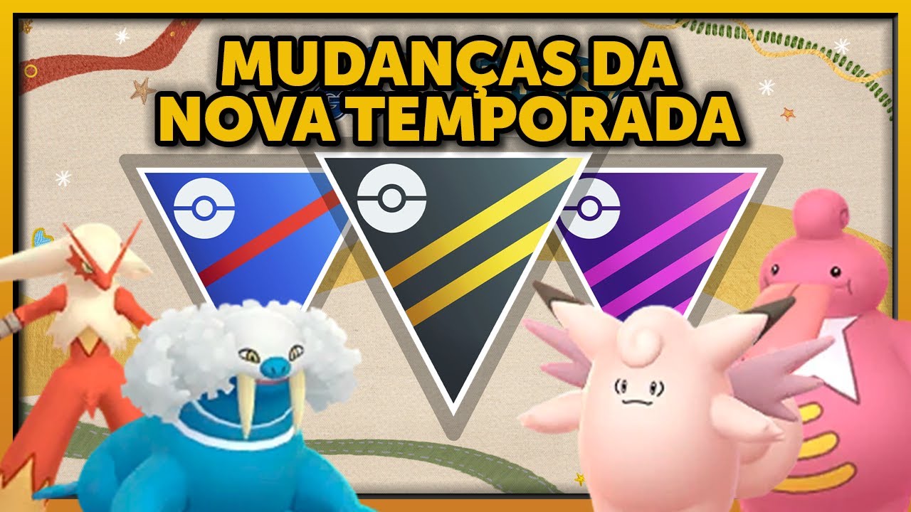 MUDANÇAS DA NOVA TEMPORADA: PASSOS PRECIOSOS NO POKÉMON GO
