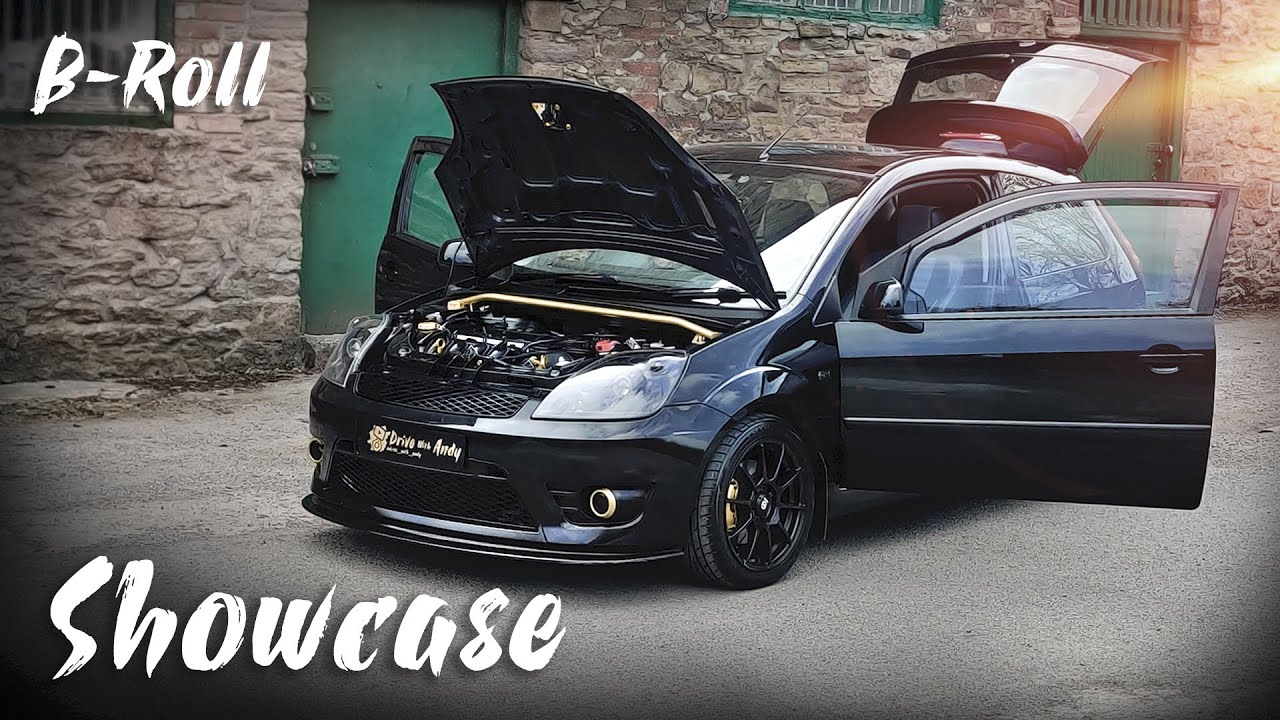 Modified Ford Fiesta ST150 Cinematic Car Video Pure B Roll Footage