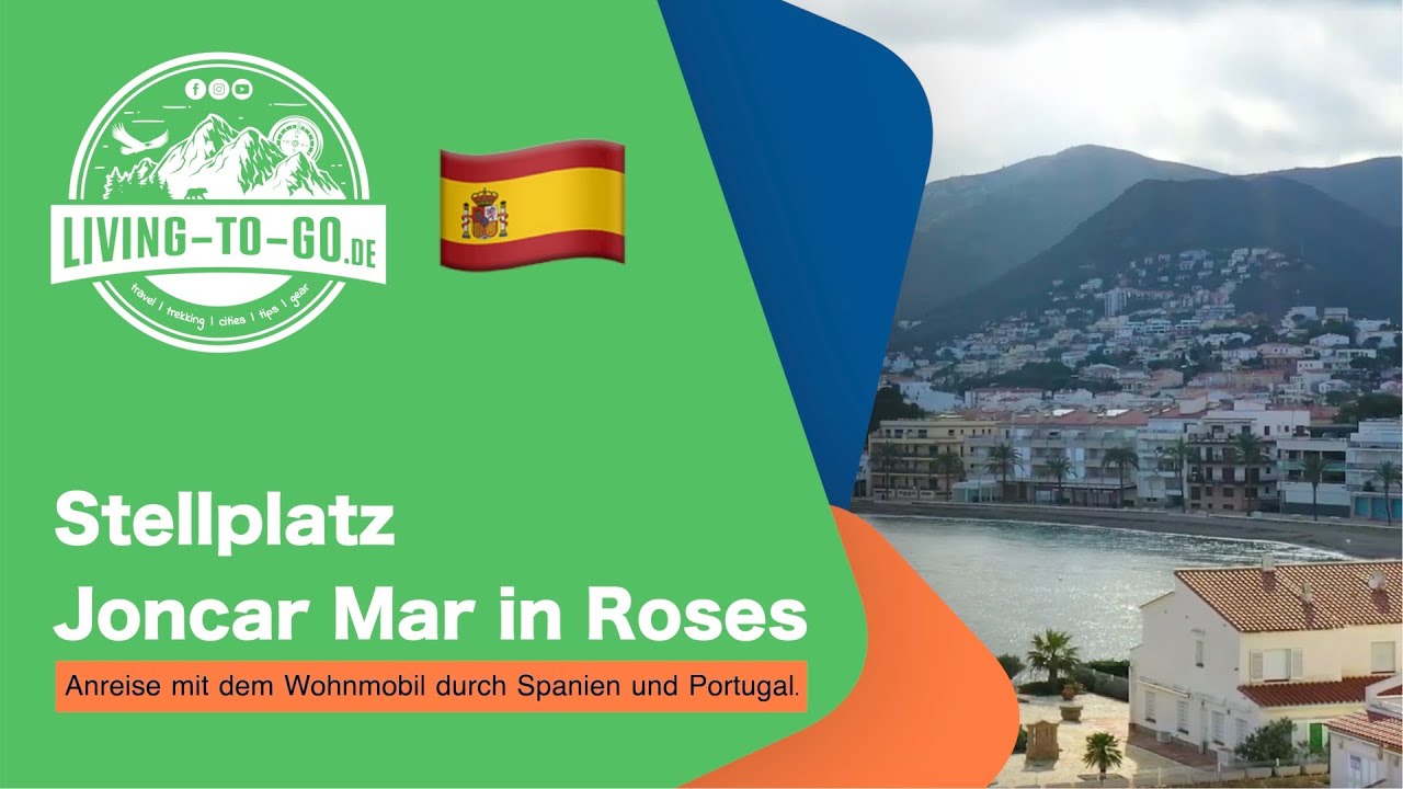 🇪🇸 Wohnmobilstellplatz Joncar Mar in Roses, Girona, Katalonien, Spanien