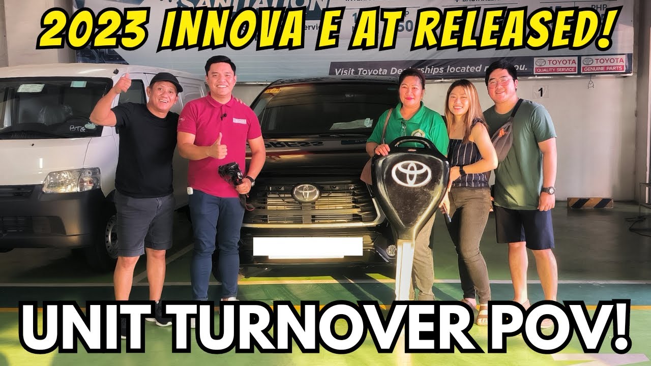 2023 TOYOTA INNOVA E 2.8 DSL A/T | UNIT TURNOVER AND PRODUCT DEMO POV | Louie Castro TV