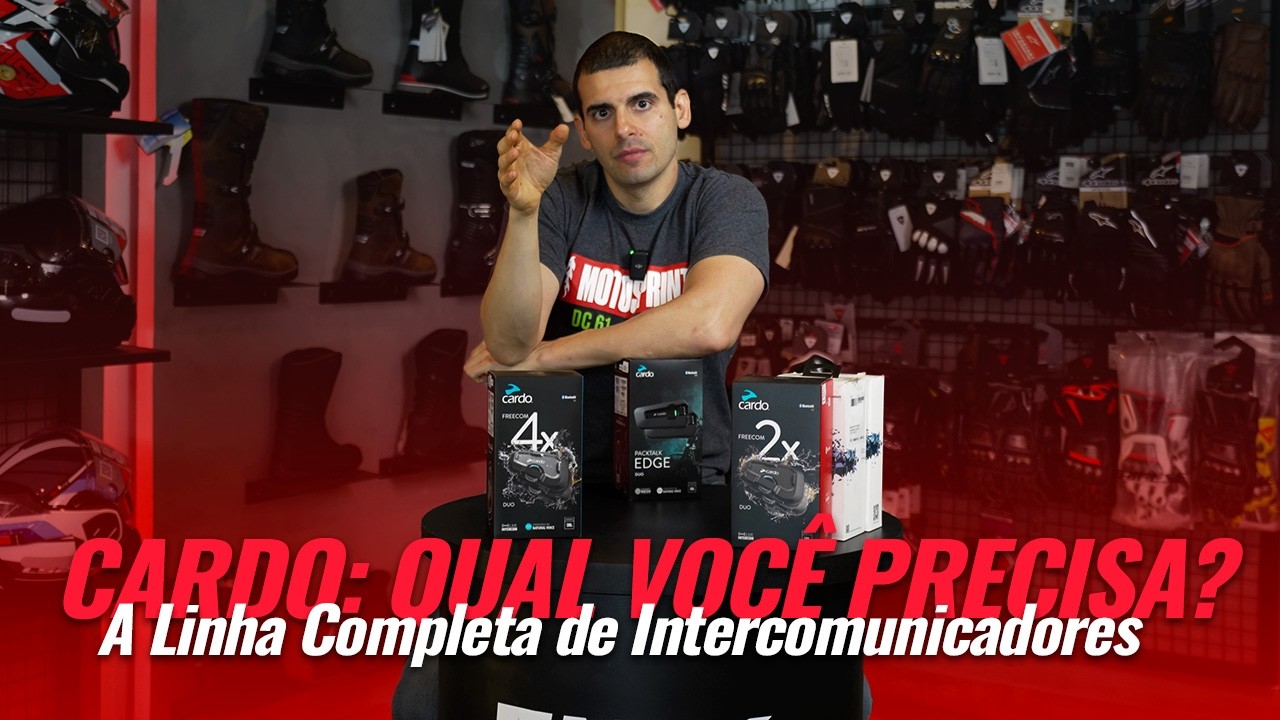 Qual o MELHOR Intercomunicador para Você? INTERCOMUNICADORES CARDO | MOTOSPRINT TV