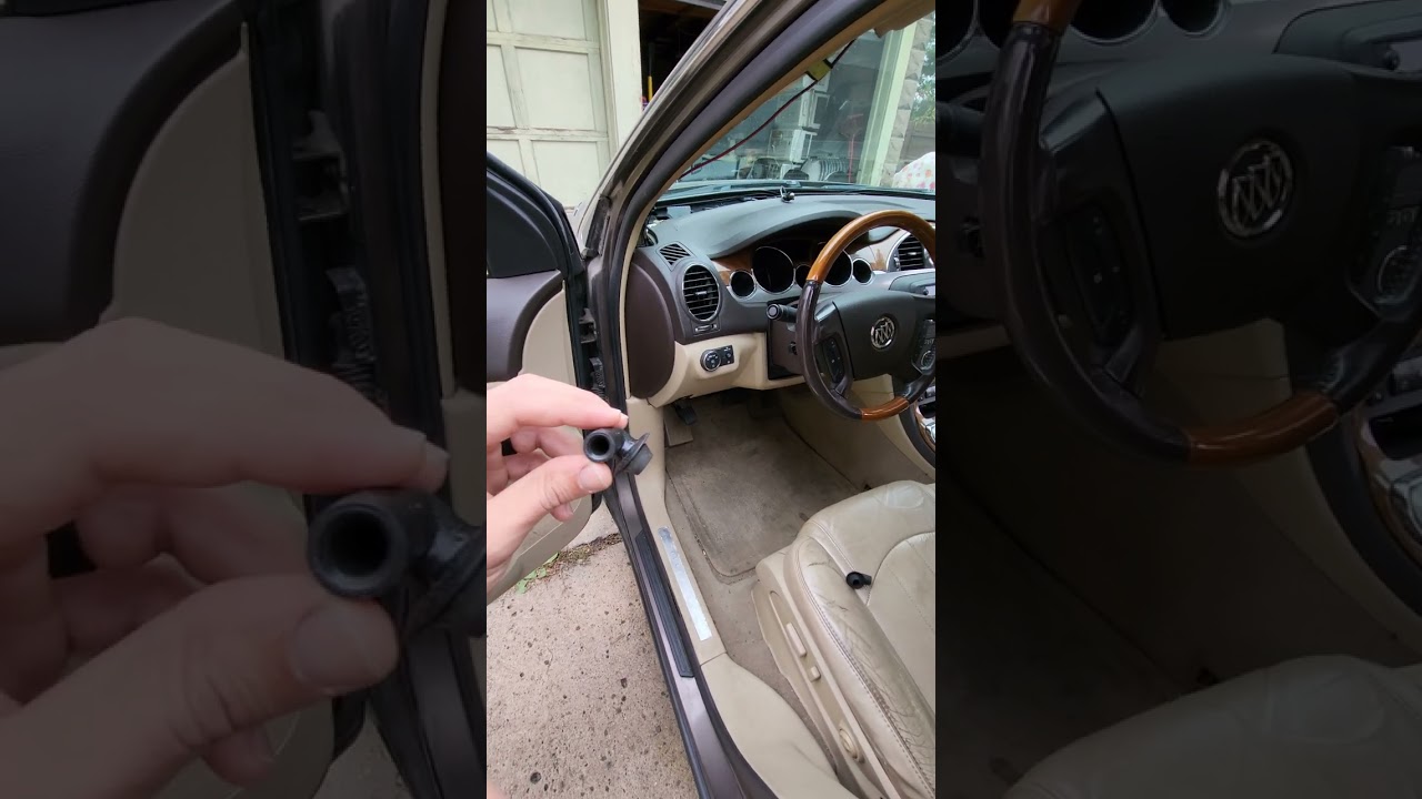 2008 - 2017 Buick Enclave/Chevy Traverse/ GMC Acadia clogged sunroof Drain fix!!!