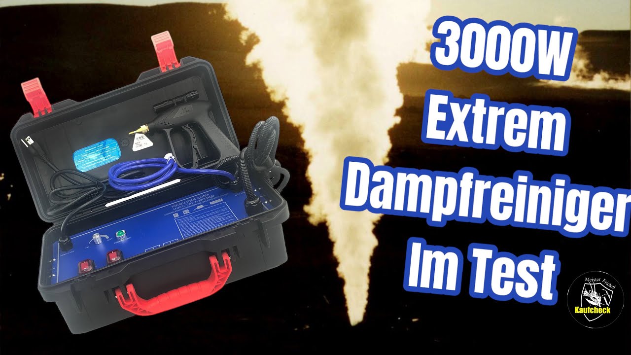 3000 W Dampfreiniger ￼ Chemie frei reinigen
