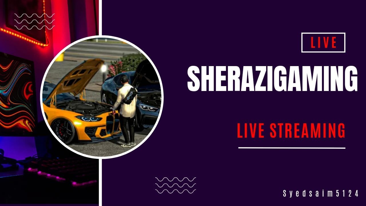 🛑night chill stream car parking multiplayer |sherazi gaming yt| is Live