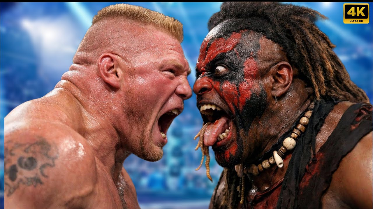 Брок Леснар против Бугимена: полный матч WWE на драфте 2026 года.