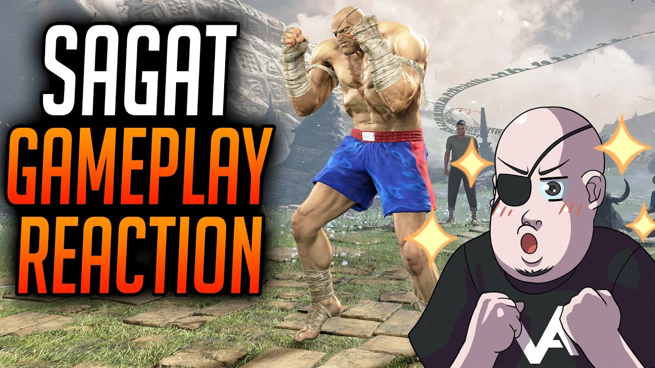 Реакция на игровой процесс Street Fighter 6 Sagat! Возвращение императора муай-тай