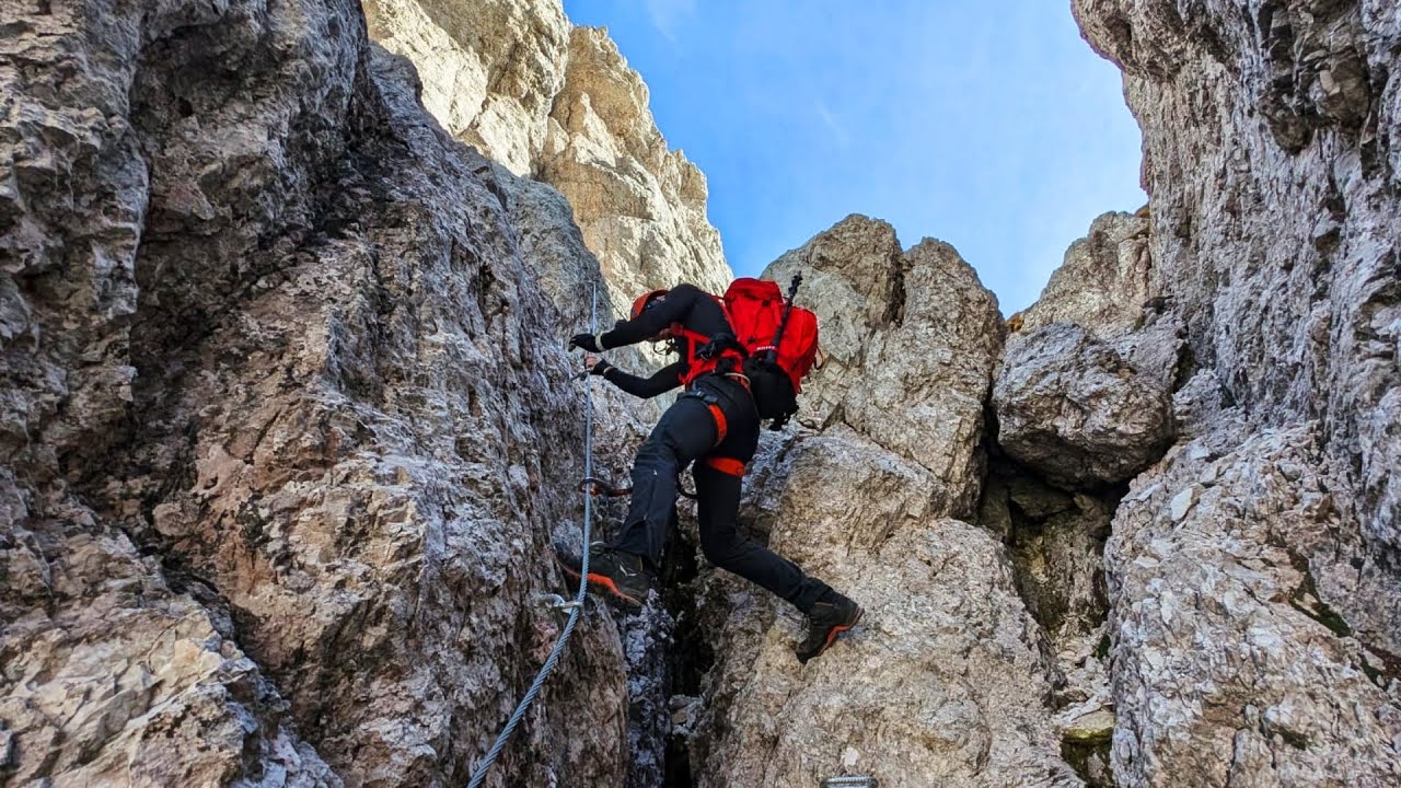 Jof Fuart via ferrata Anita Goitan - alpi Giulie - 9/11/24