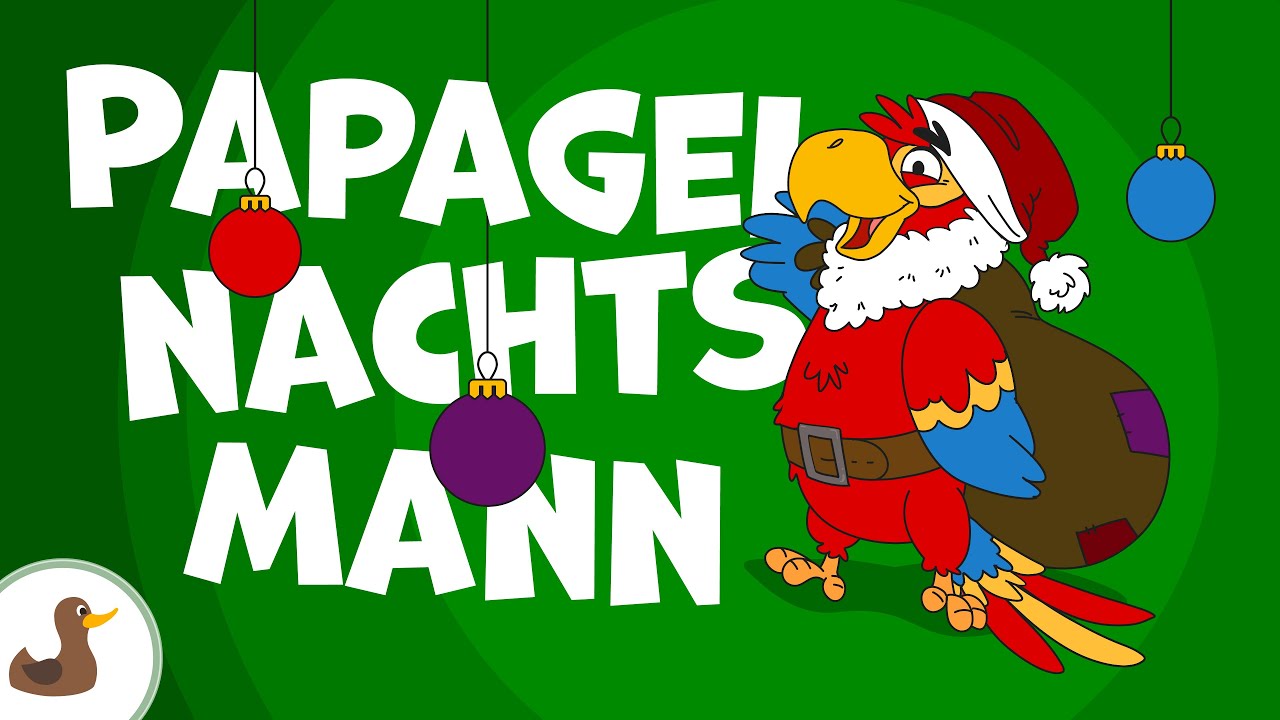 🦜🎅 Papageinachtsmann - Weihnachtslieder zum Mitsingen | Tierlieder | JiMi FLuPP | Sing Kinderlieder