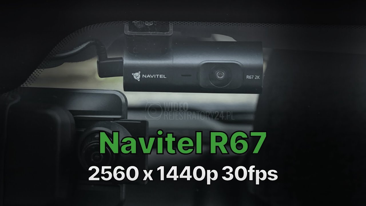 Kamera samochodowa Navitel R67 @ 1440p 30fps