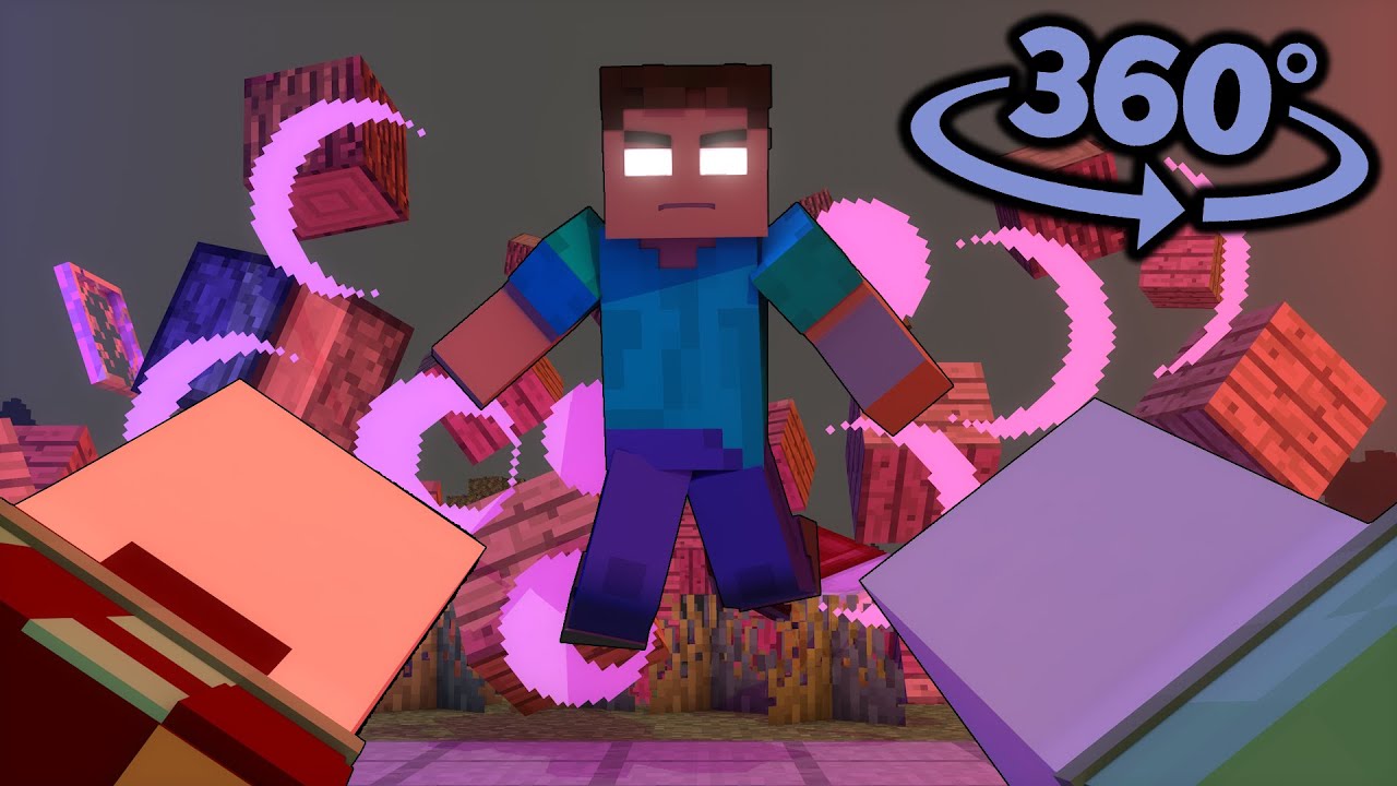 HEROBRINE 360° Video - Minecraft VR