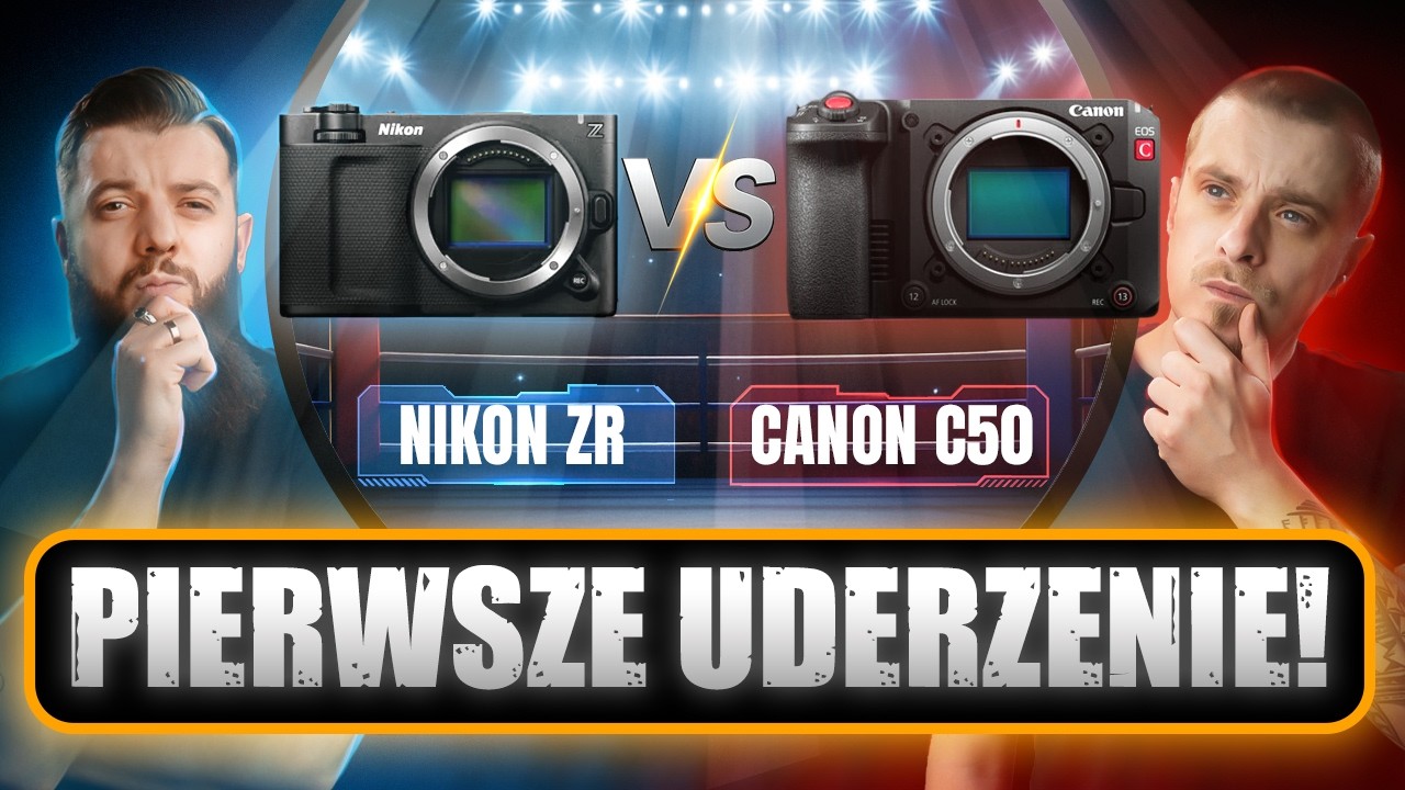 Sony ma problem? Canon C50 i Nikon ZR wchodzą w Open Gate