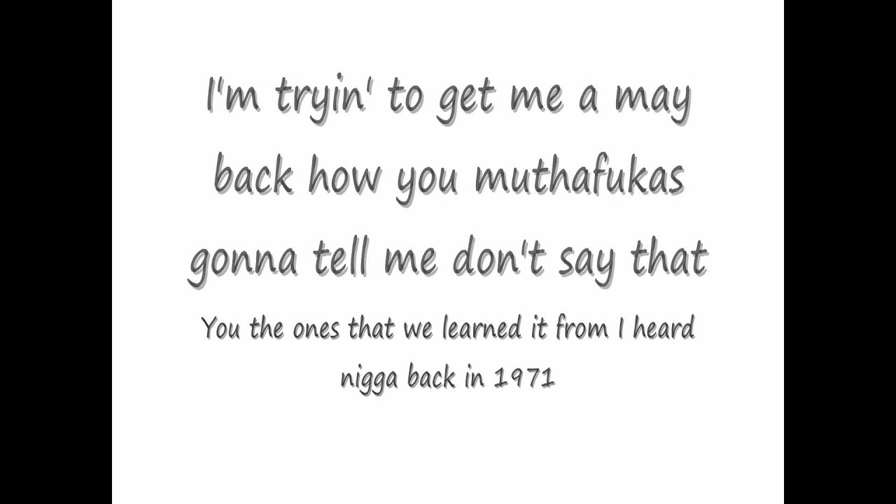 ★★★★★ Ice  Cube - Gangsta Rap Made Me Do It  (Lyrics) ★★★★★