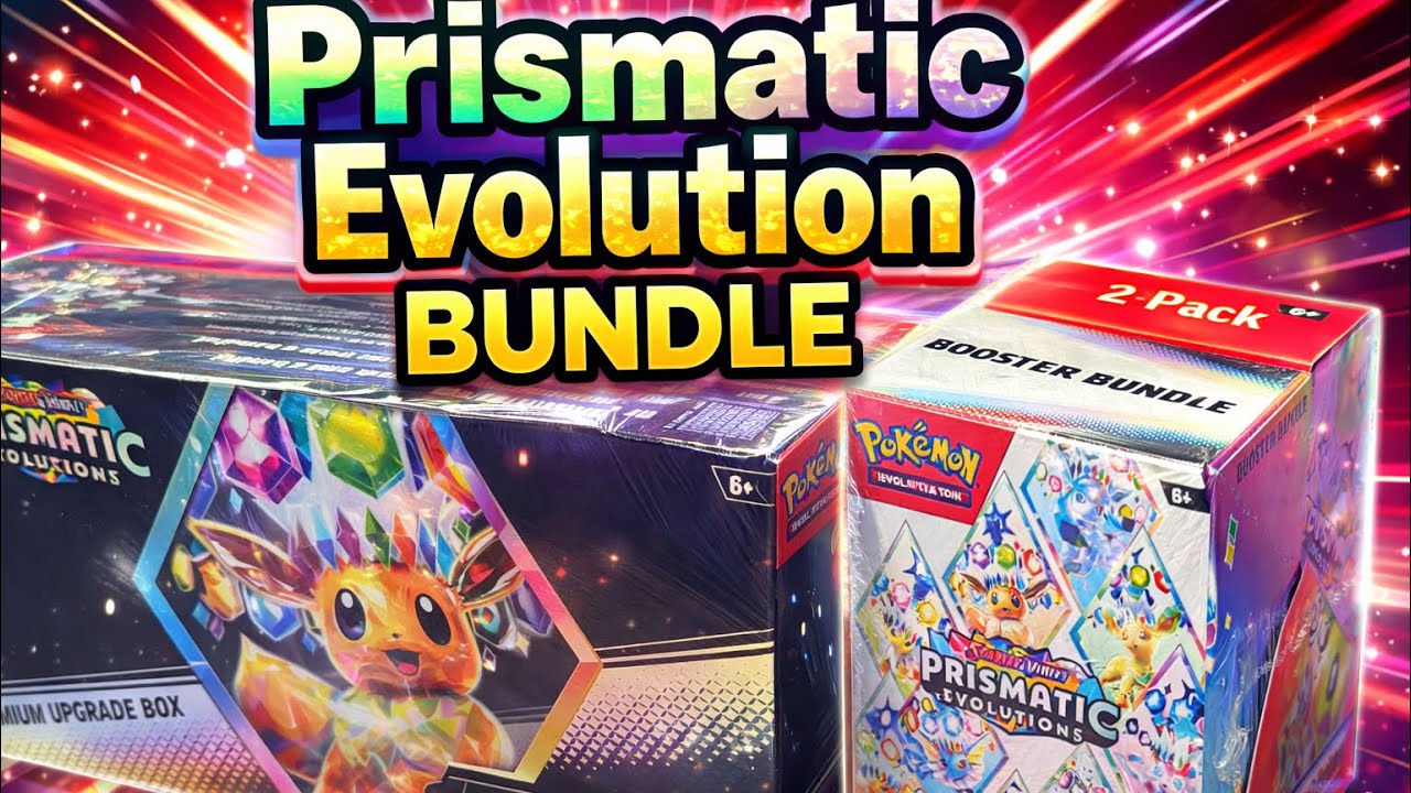 INSANE Prismatic Evolutions Booster Bundle Opening! Did We Pull the Chase?!