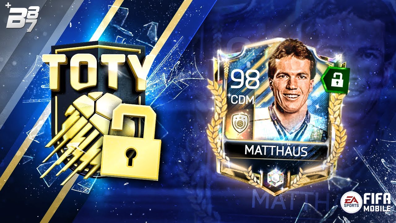 SPECIAL EDITION 98 PRIME ICON MATTH&Auml;US UNLOCKED! | FIFA MOBILE