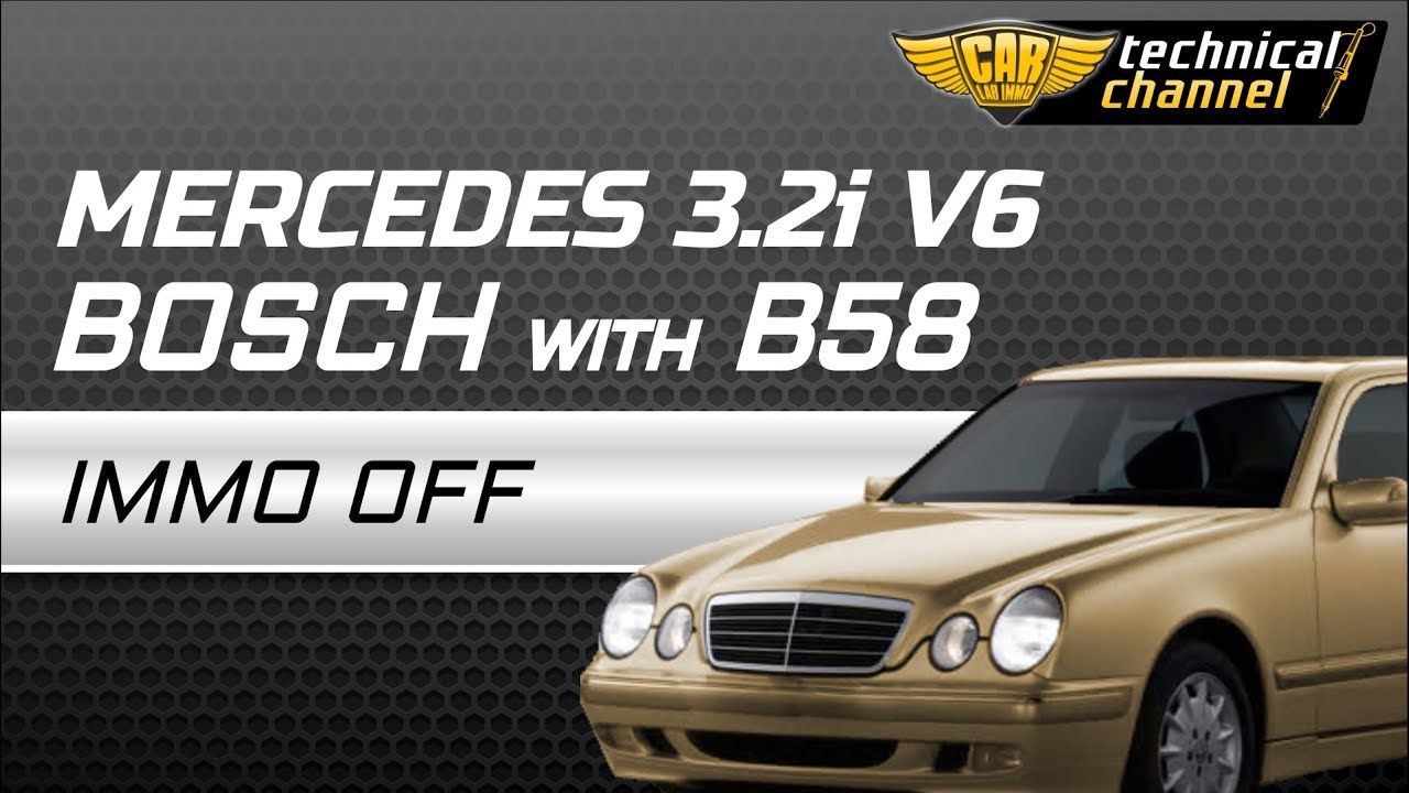 Bosch M3.4.4 (Мерседес) ИММО ВЫКЛ | Эмулятор Джули™ | CarLabImmo