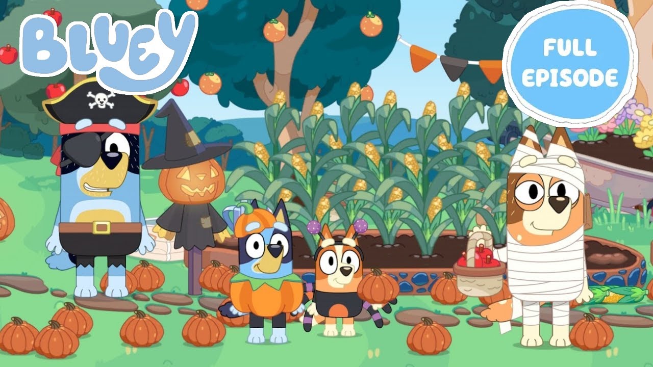 Специальный выпуск Bluey Halloween, полный эпизод Heilreen 🎃