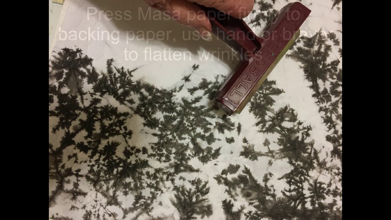 Masa Paper-Crinkle technique demonstraton