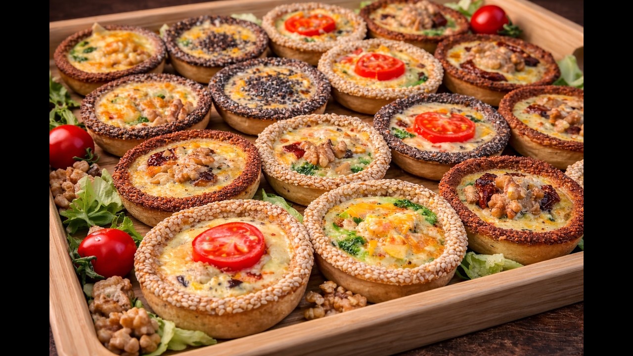 🔥 وصفة ناجحة 100% 😍 كيش مالح بالحشوات | Easy Savory Quiche (Very Easy) 👌