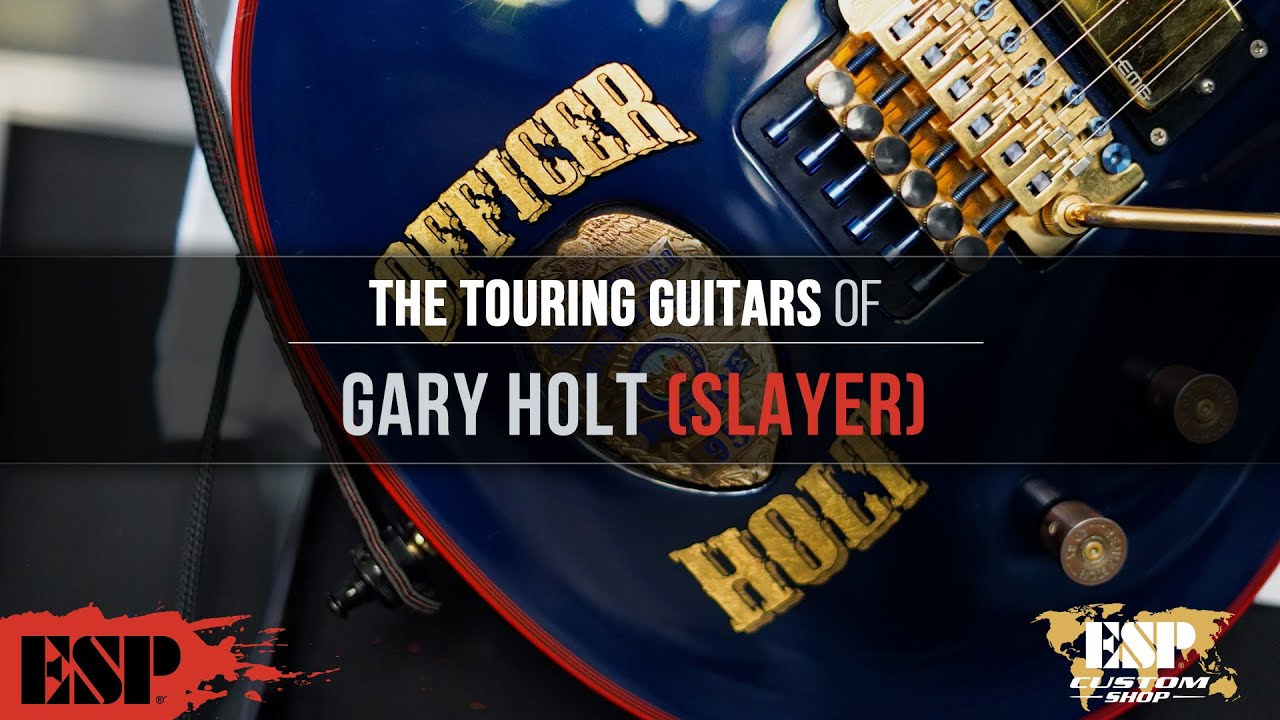 Gary Holt | Touring Guitars of Slayer | ESP Guitars
