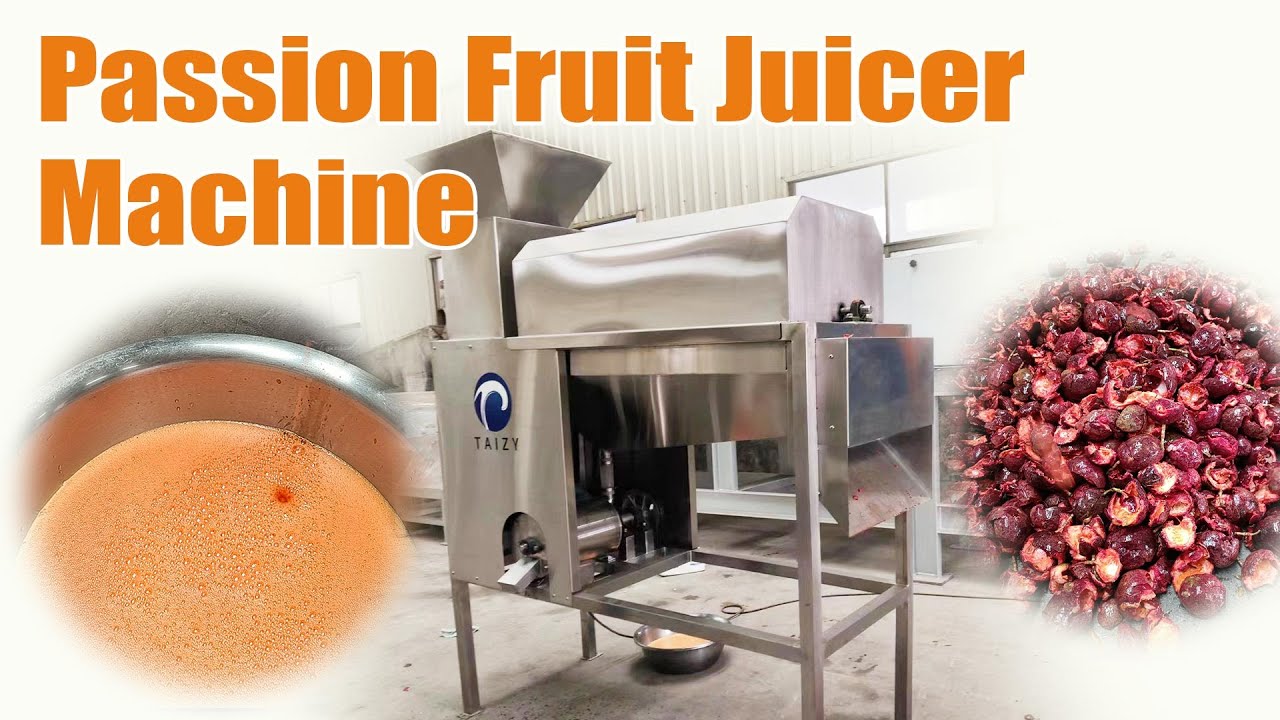 Get Passion Fruit Juice Fast with Our Efficient Juicer Machine! Passion Fruit Juicer #passionfruit