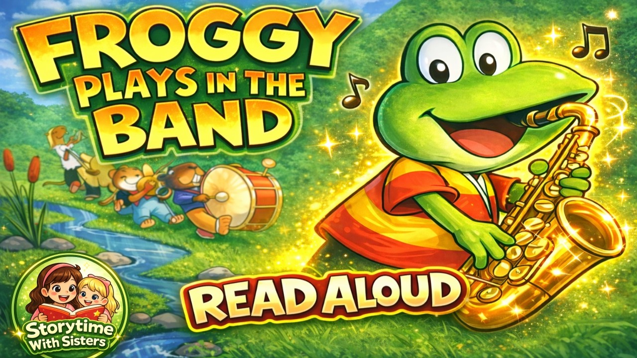 💚🐸FROGGY PLAYS IN THE BAND by JONATHAN LONDON 🌈Read Aloud Book For Kids 📽️Animation Book